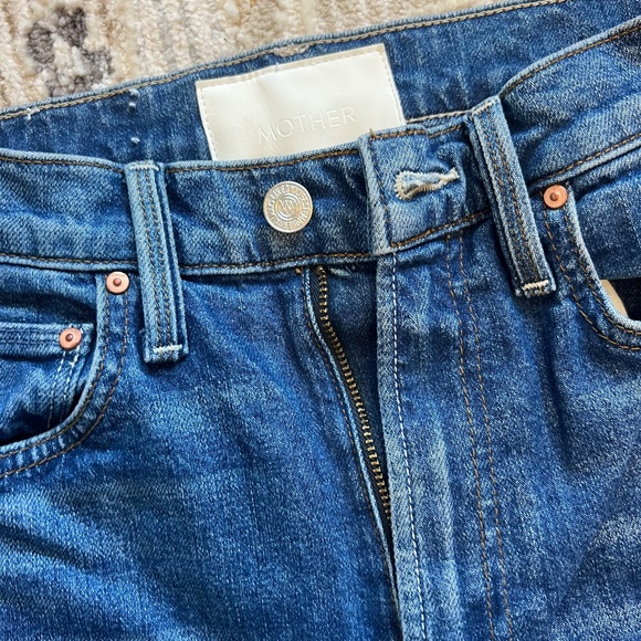Mother Superior High Waisted Study Hover Jeans - Picture 8 of 10